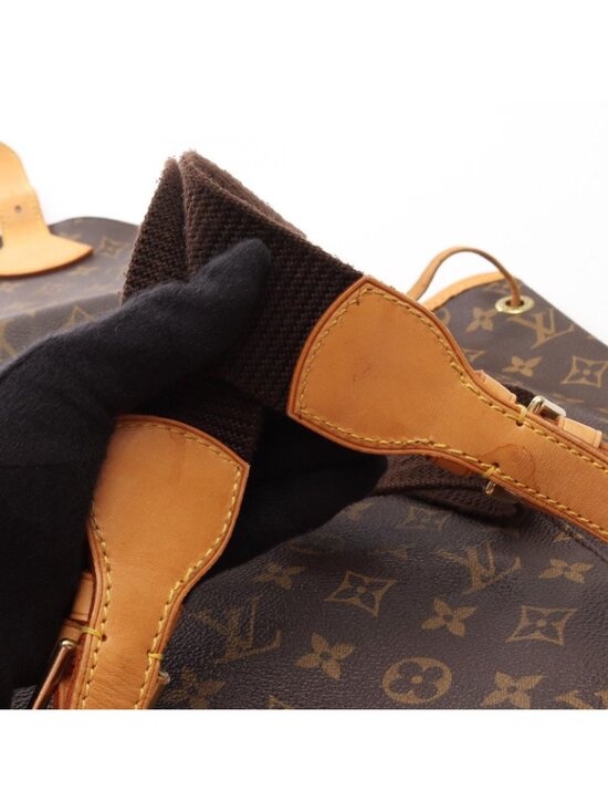 Louis Vuitton Backpack Montsouris GM Monogram Canvas Leather main image 7